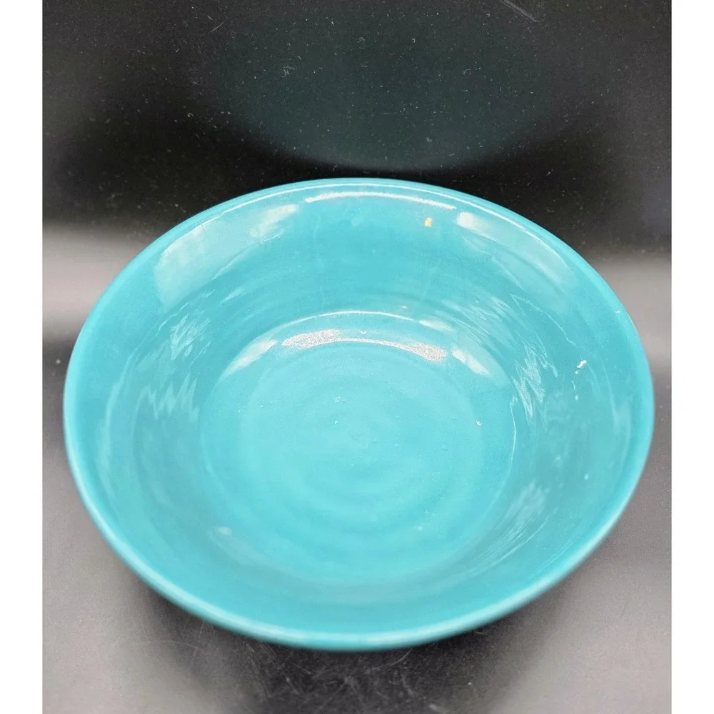 Vintage Southwestern Art Pottery Terracotta Salad Patsa Bowl  11.25